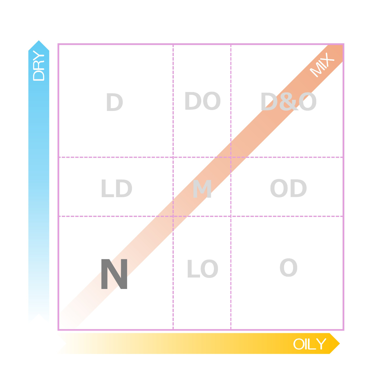 肌タイプ全体MAP